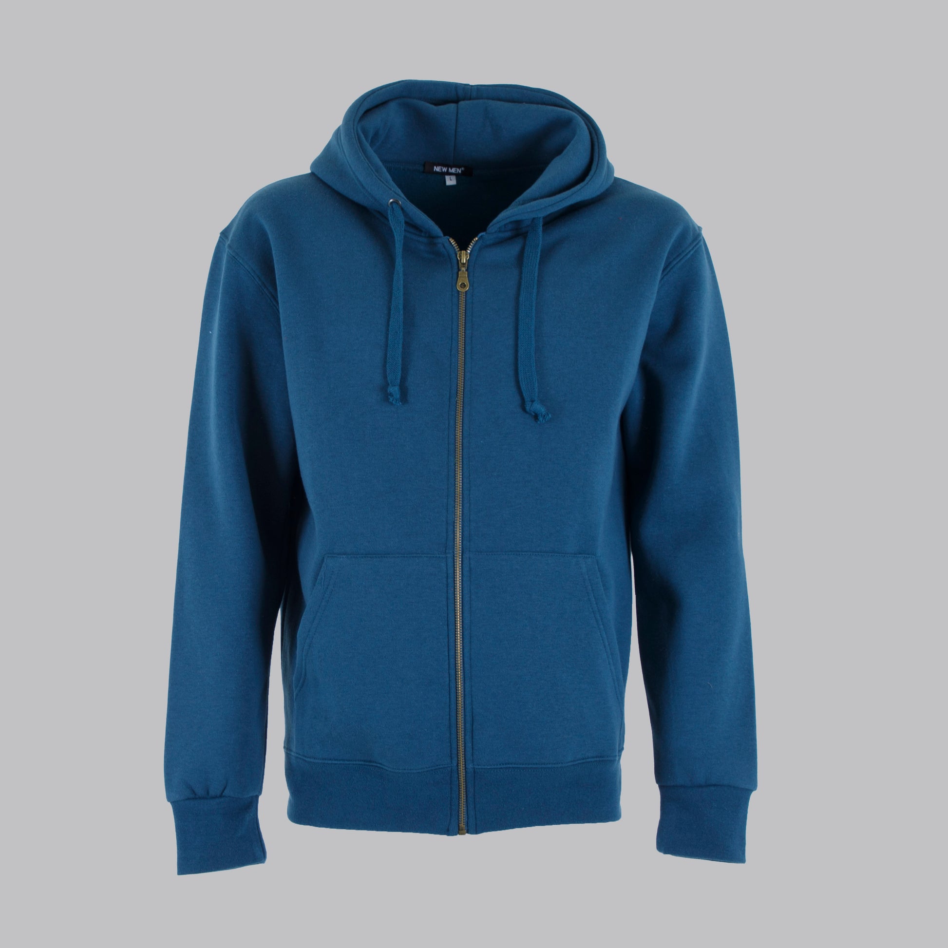 Felpa zip con cappuccio