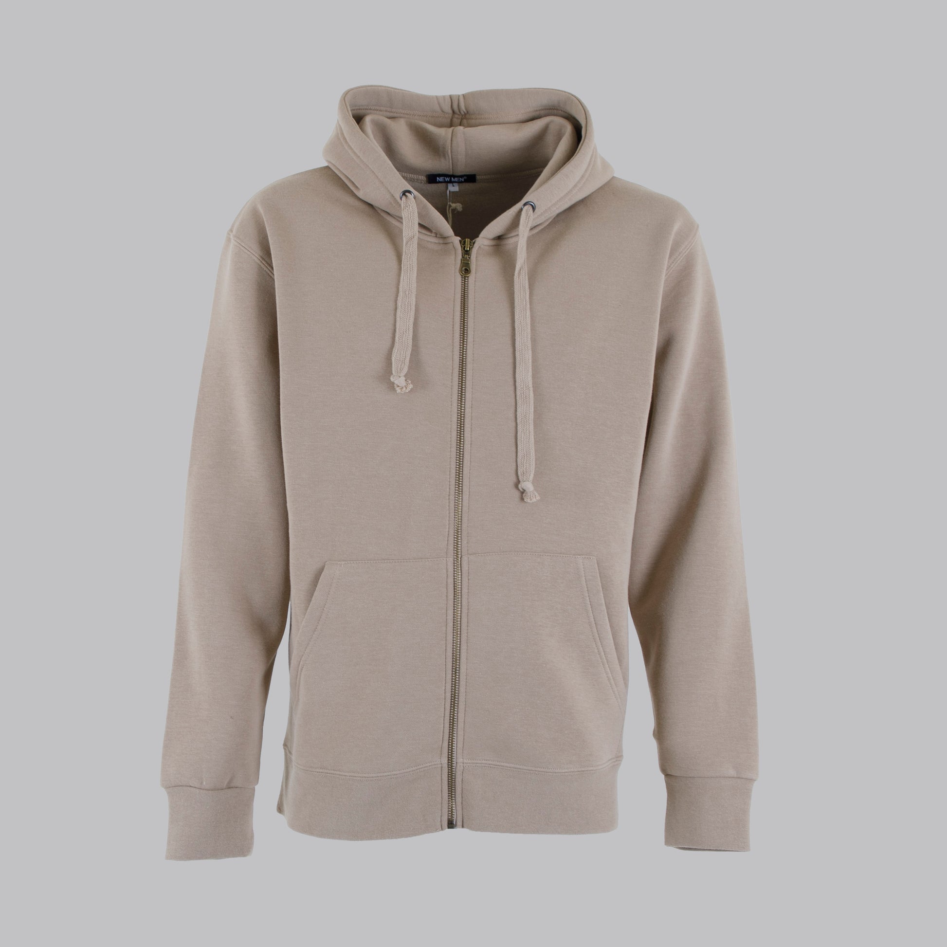 Felpa zip con cappuccio