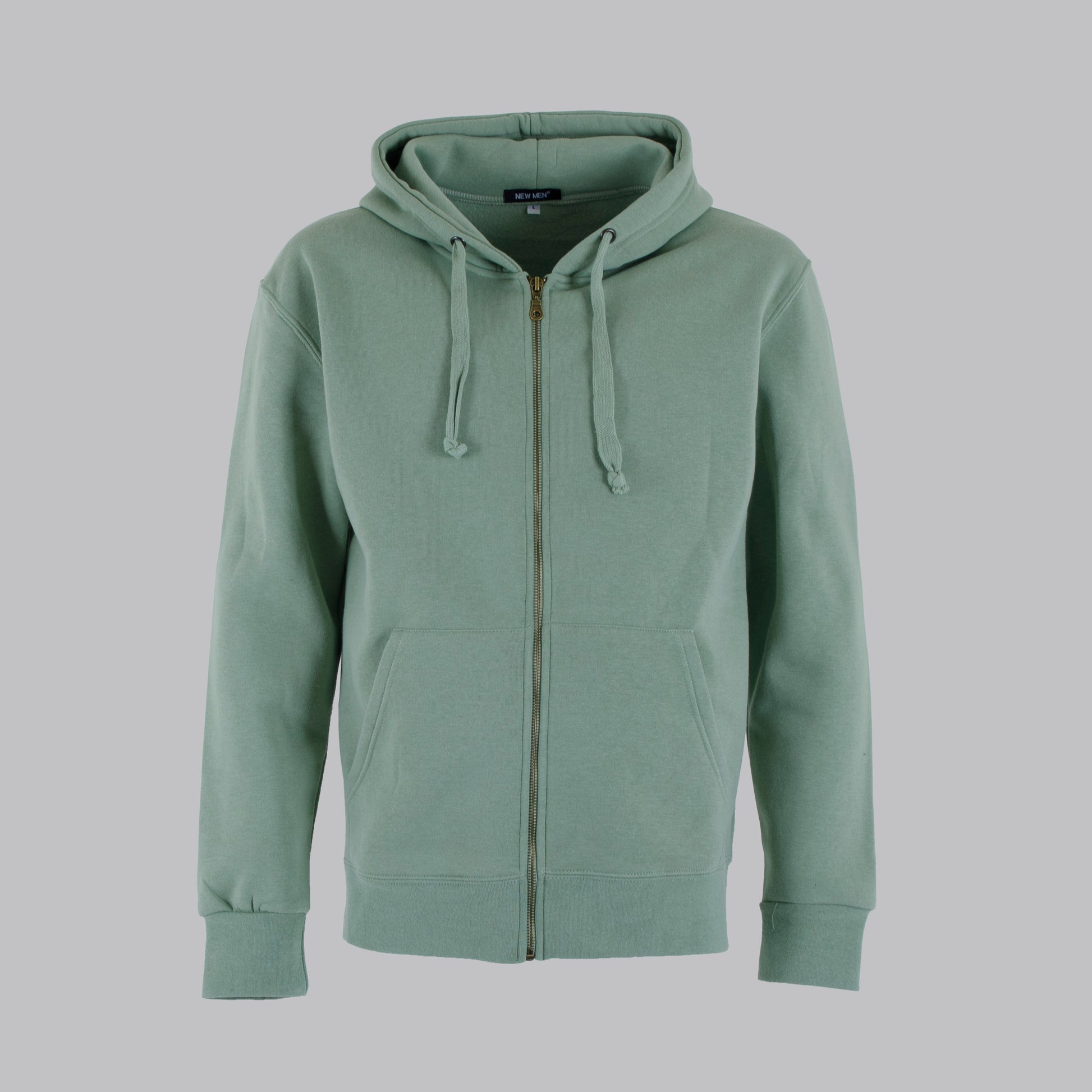 Felpa zip con cappuccio