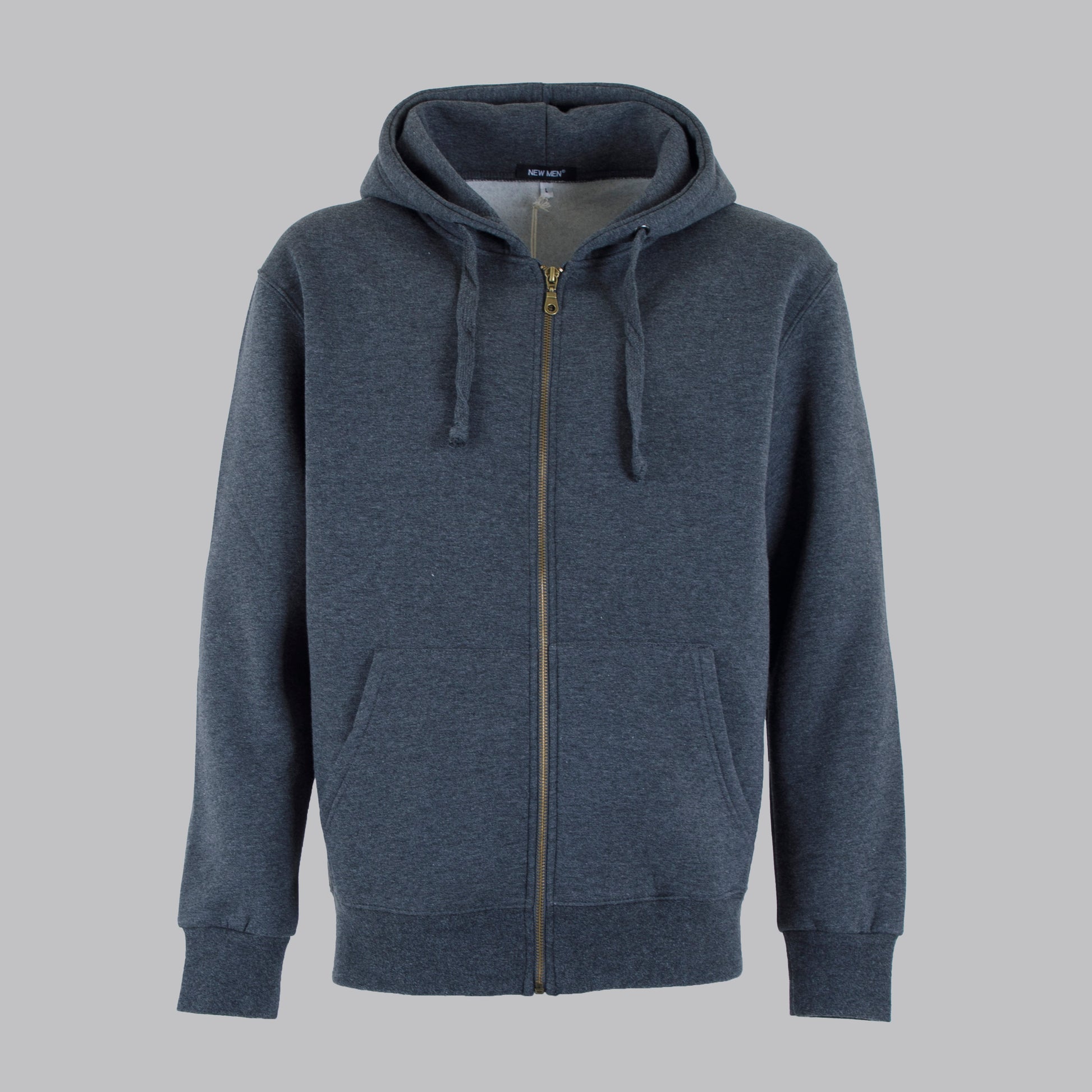 Felpa zip con cappuccio