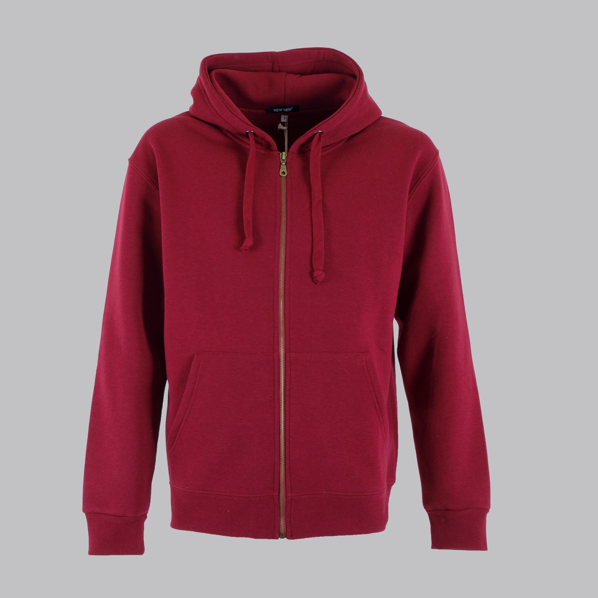 Felpa zip con cappuccio