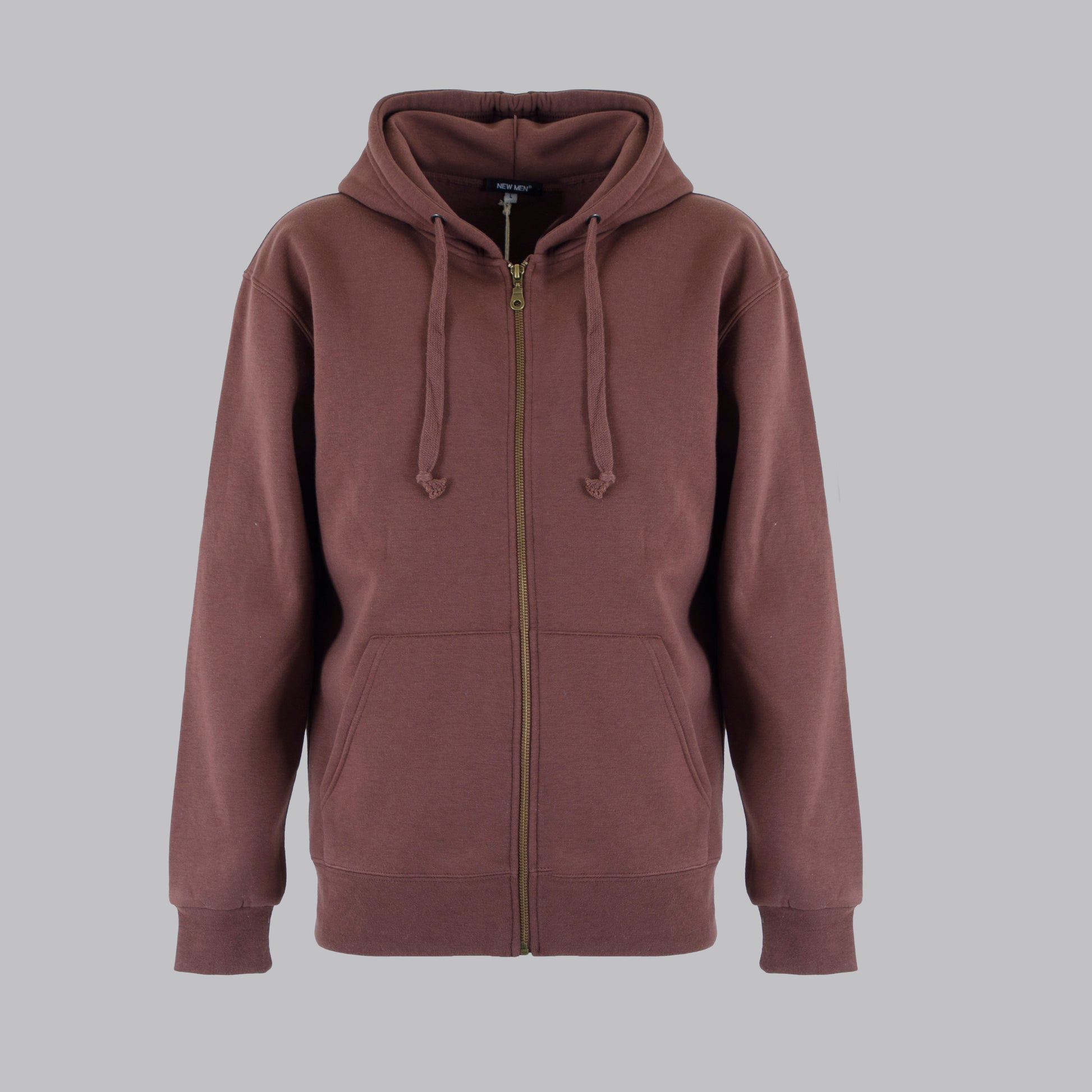 Felpa zip con cappuccio