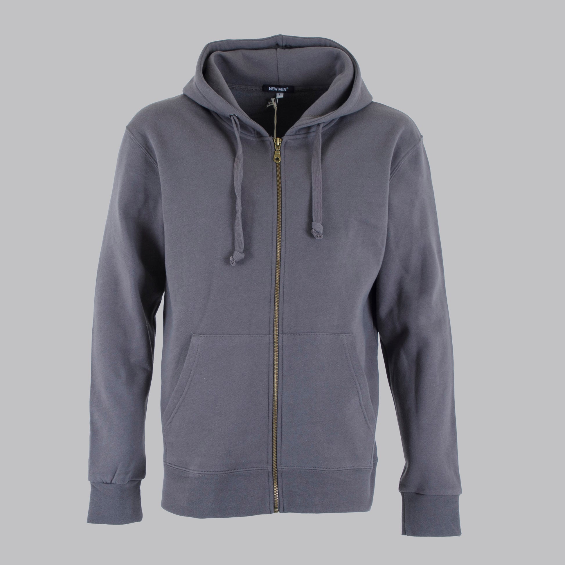 Felpa zip con cappuccio