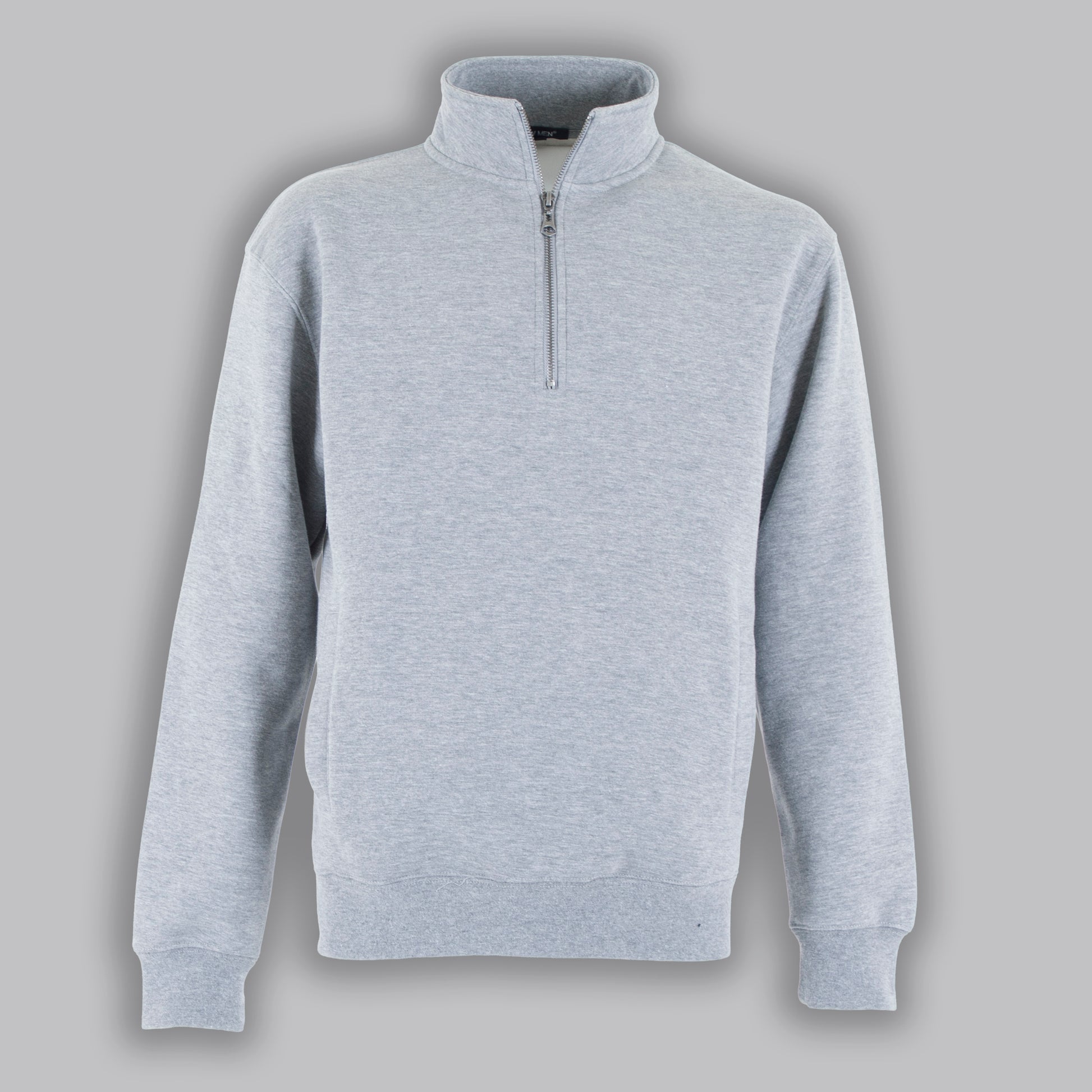 Felpa mezza zip