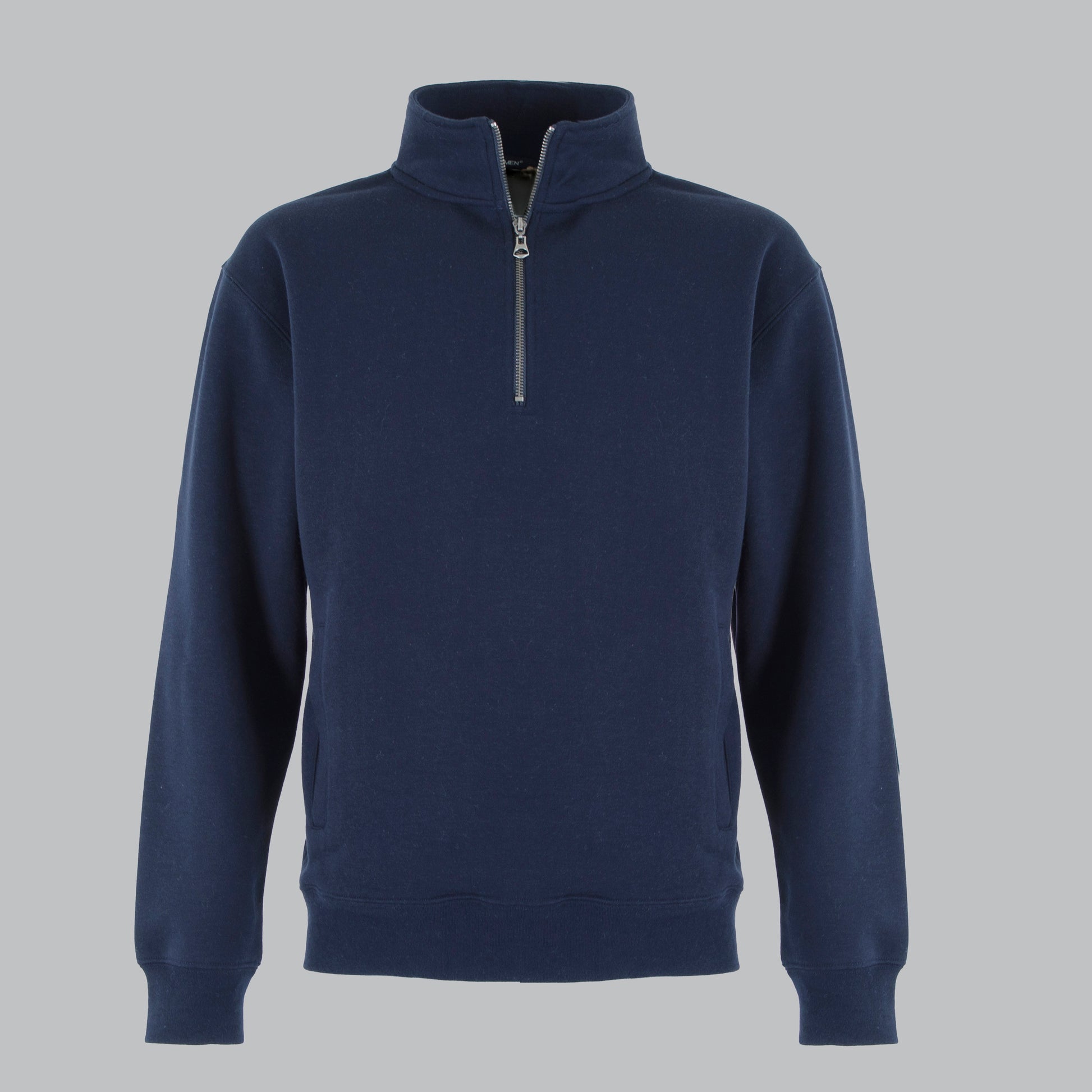 Felpa mezza zip