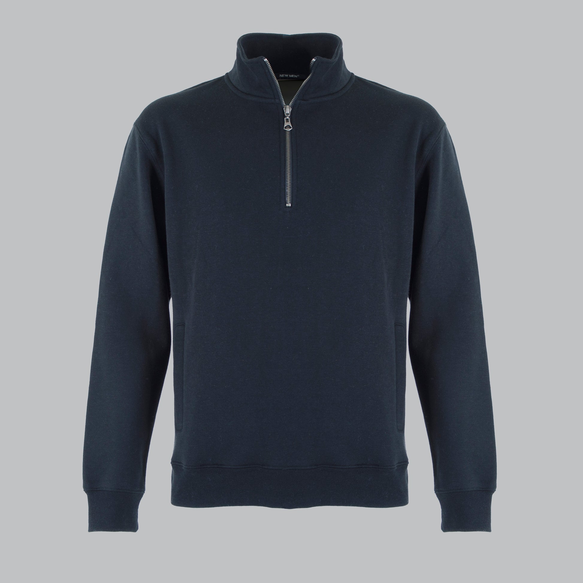 Felpa mezza zip