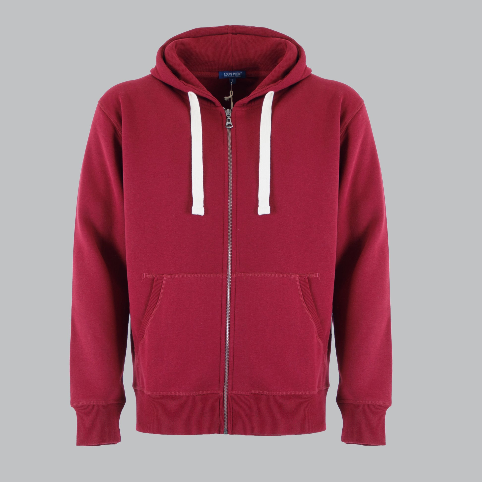 Felpa cappuccio zip
