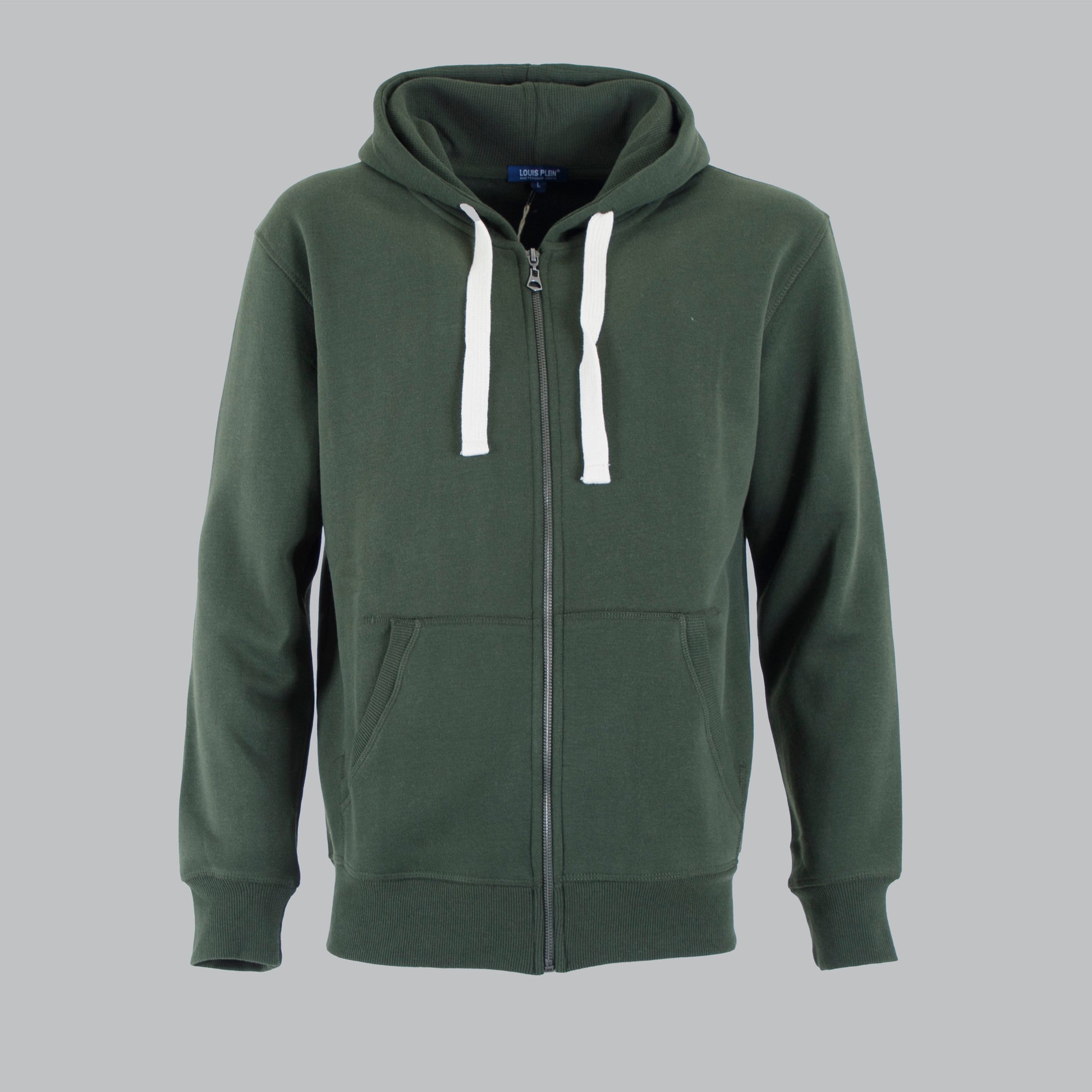 Felpa cappuccio zip