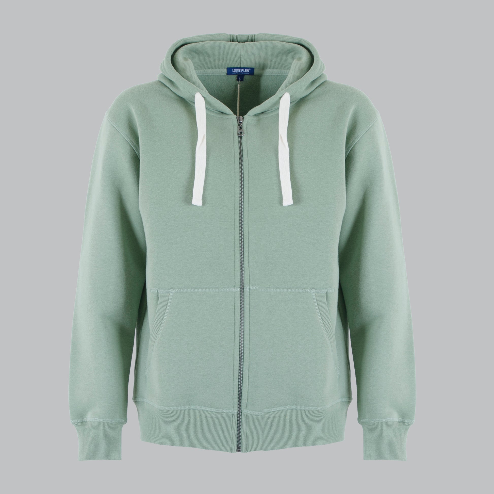 Felpa cappuccio zip