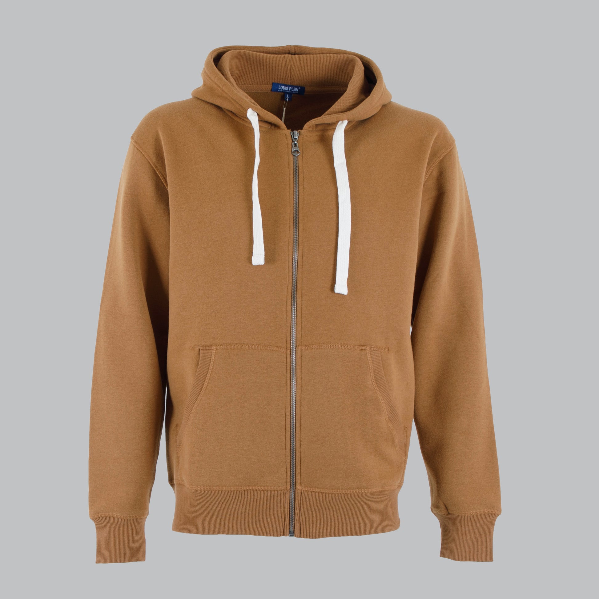 Felpa cappuccio zip