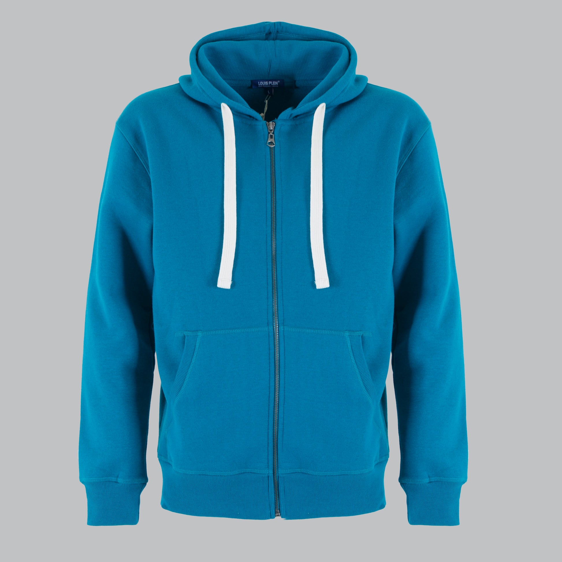 Felpa cappuccio zip