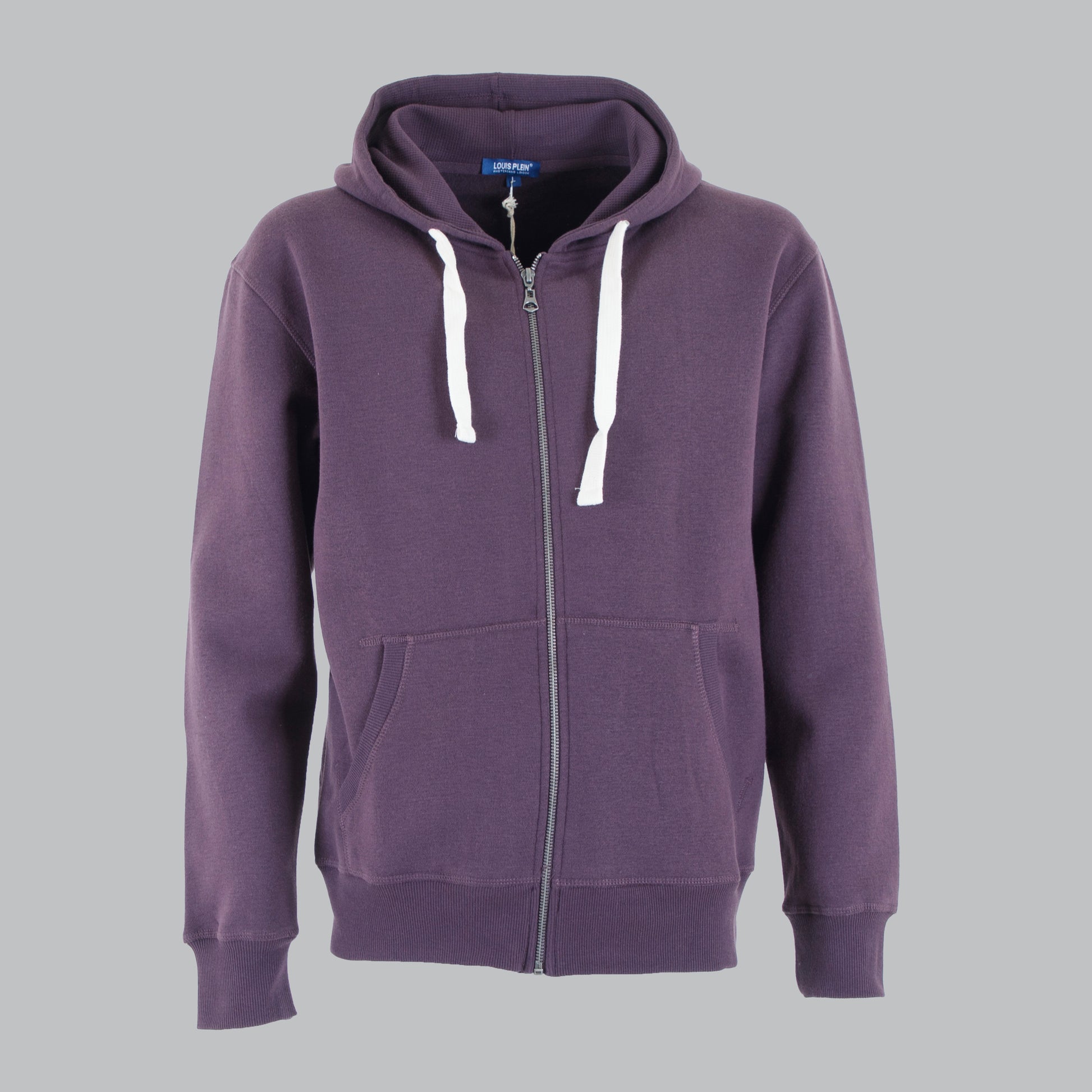 Felpa cappuccio zip