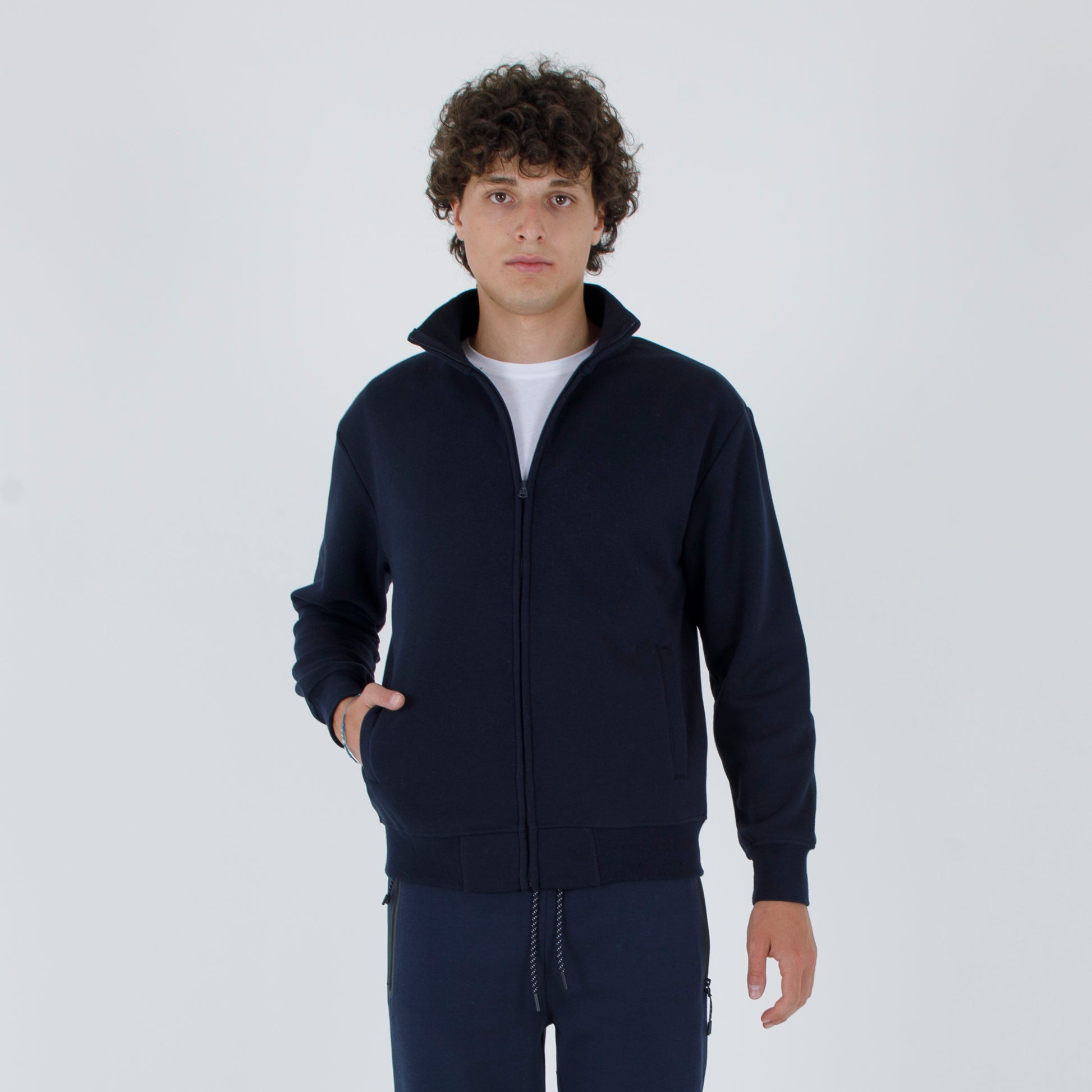 Felpa zip