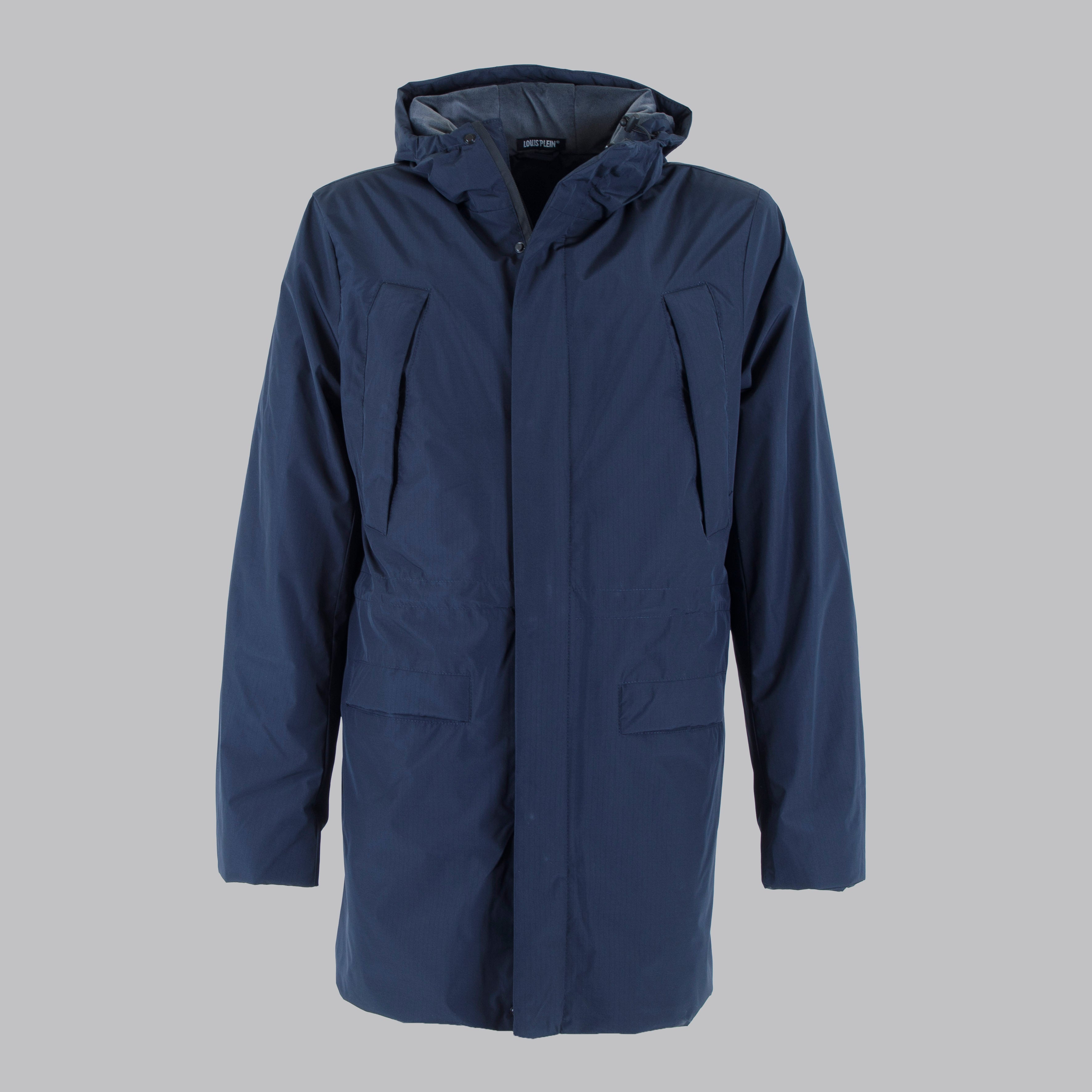 Parka in nylon con cappuccio