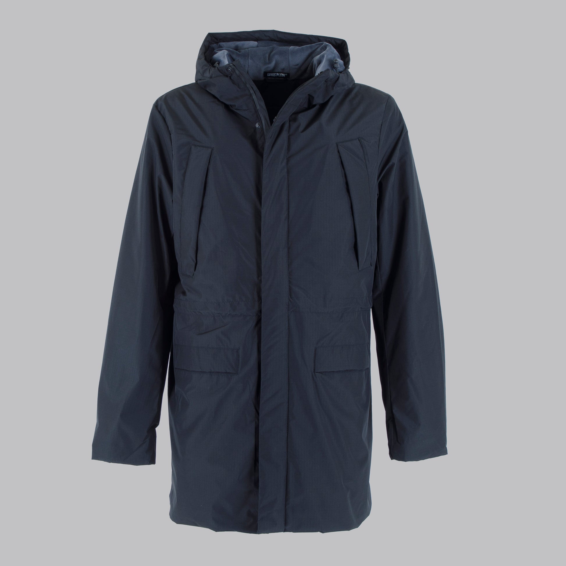 Parka in nylon con cappuccio