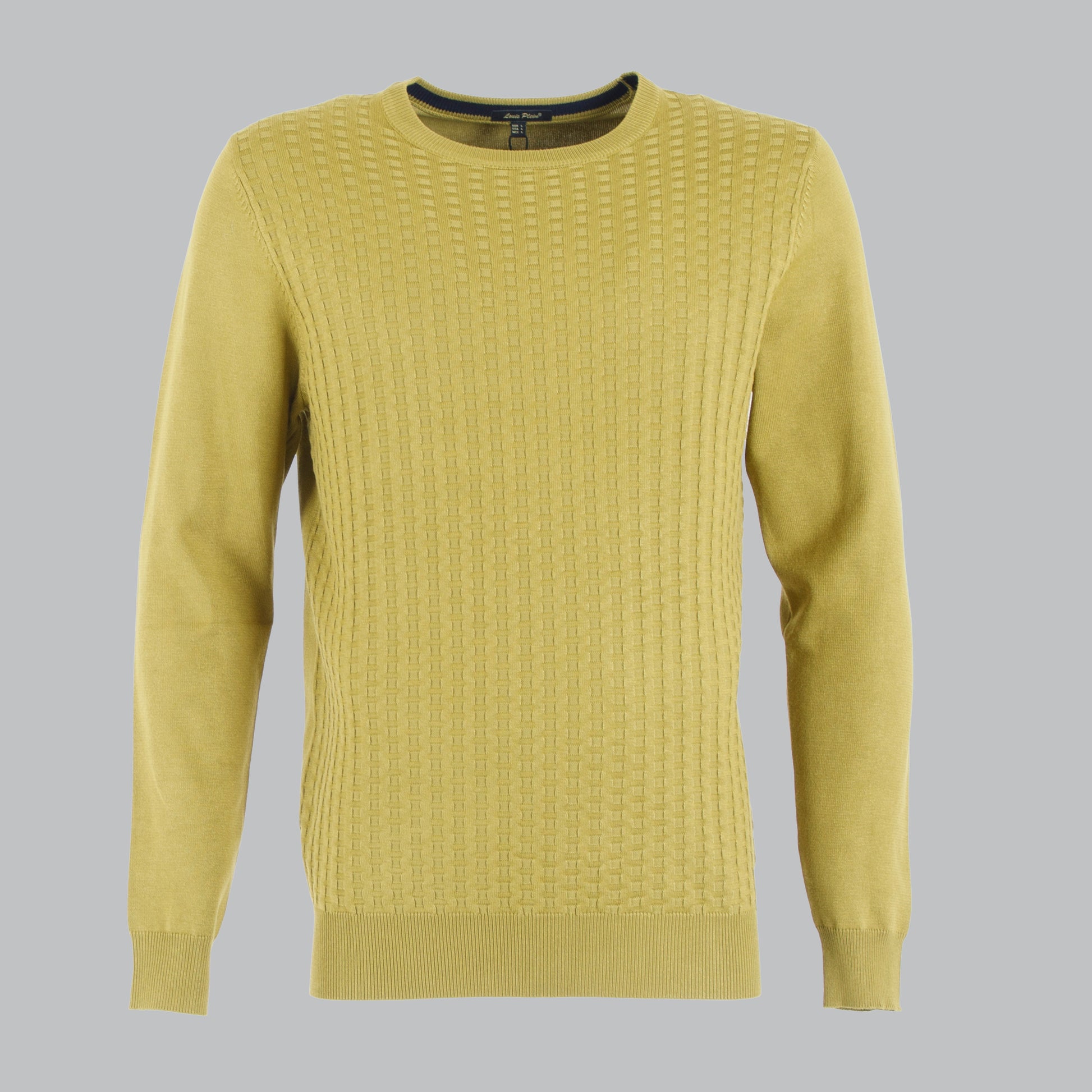 pullover girocollo  treccia piccola