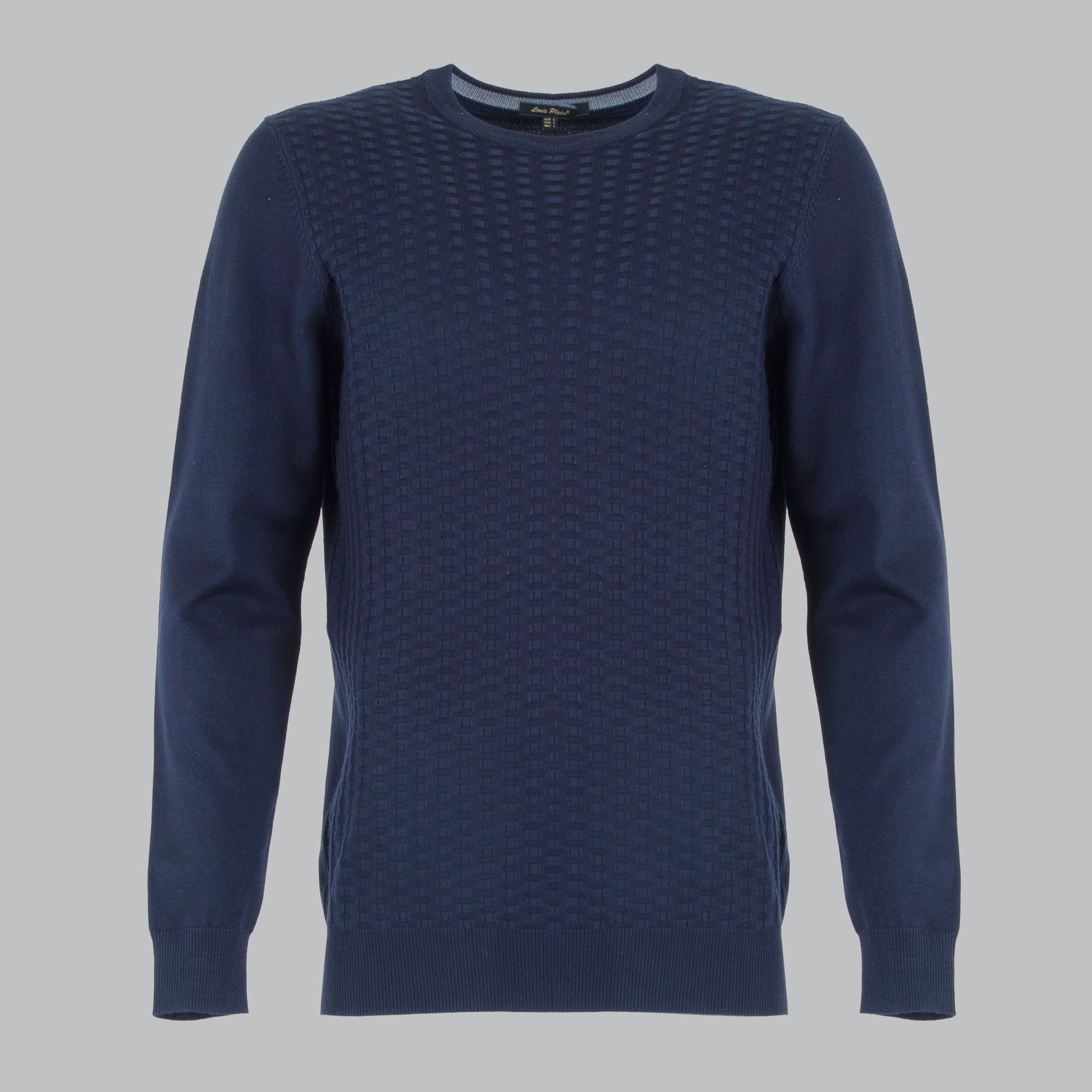 pullover girocollo  treccia piccola