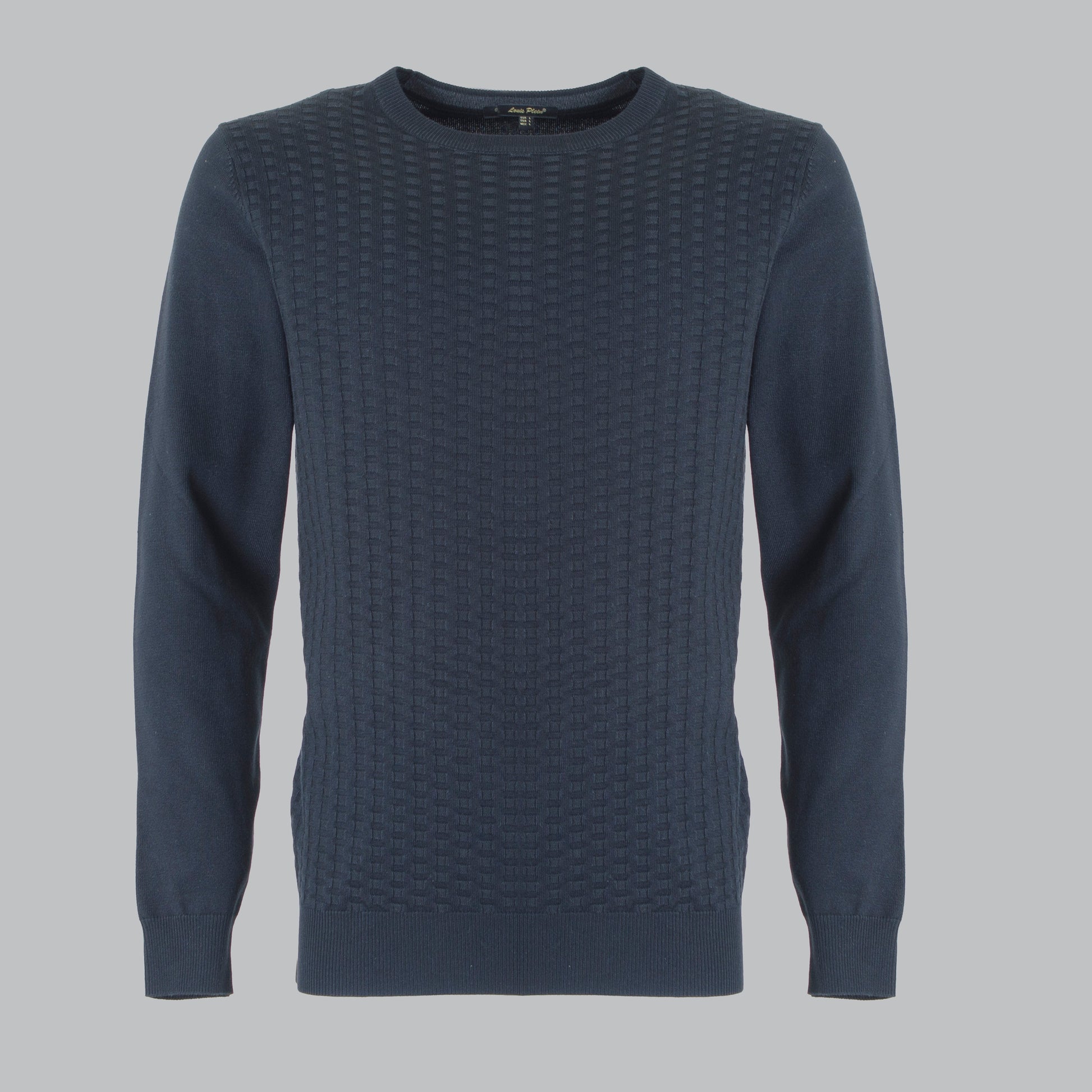 pullover girocollo  treccia piccola