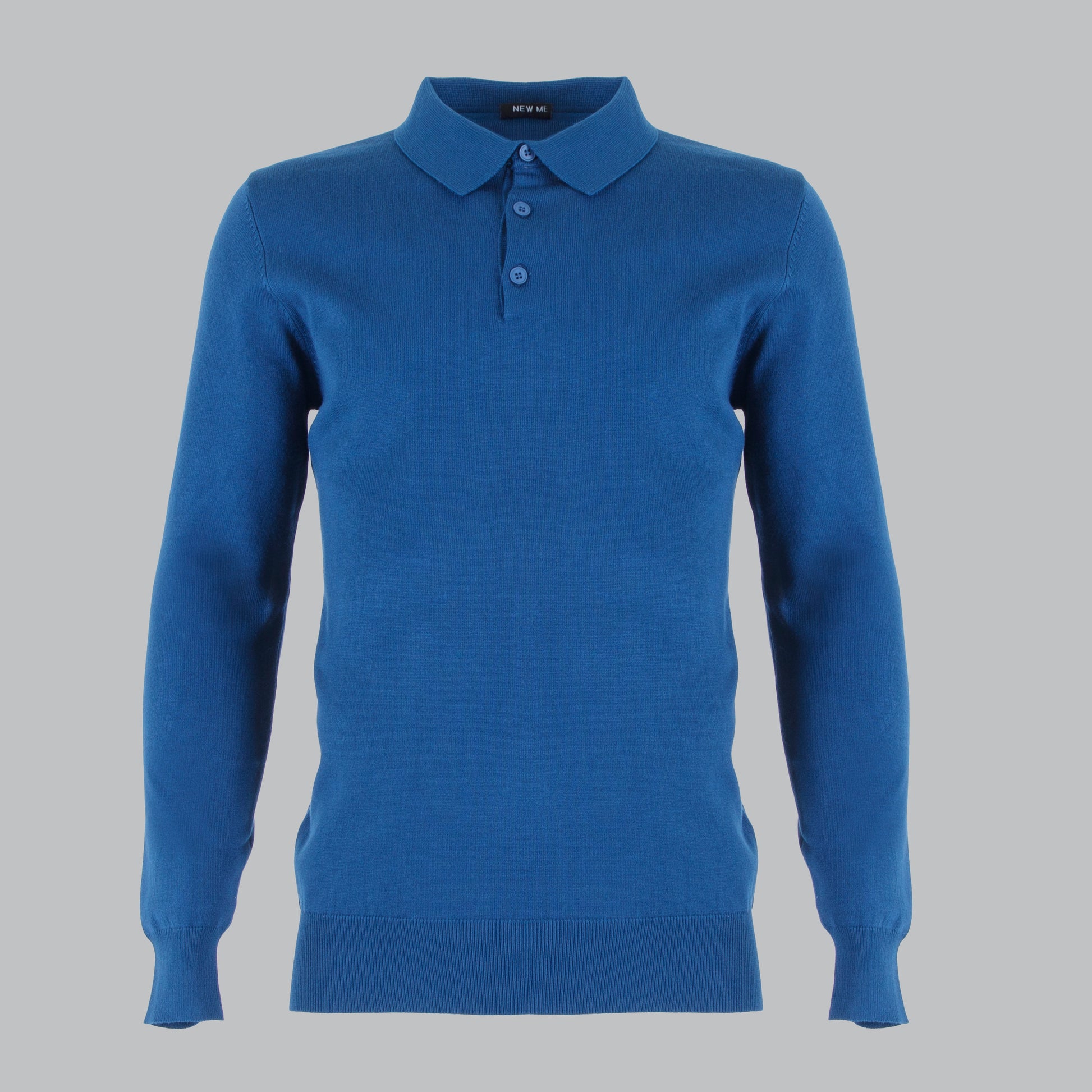 Polo 4 bottoni rasato