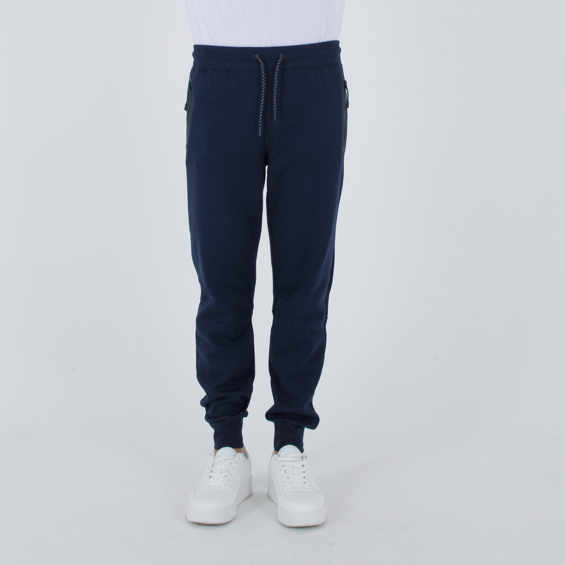pantalone Jogger tecnico tasche termosaldate zip