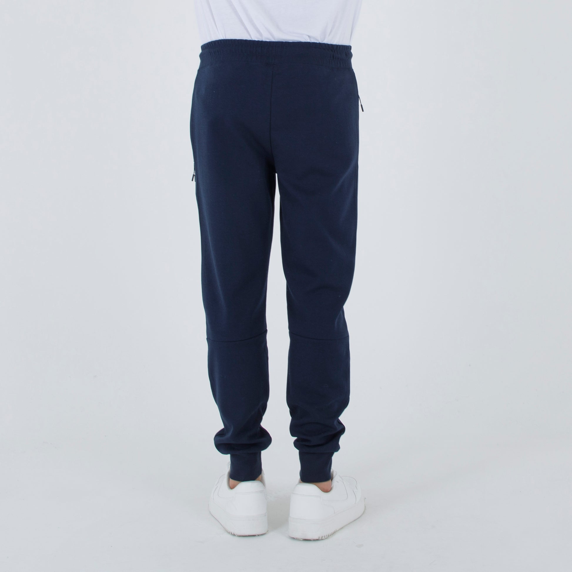 pantalone Jogger tecnico tasche termosaldate zip