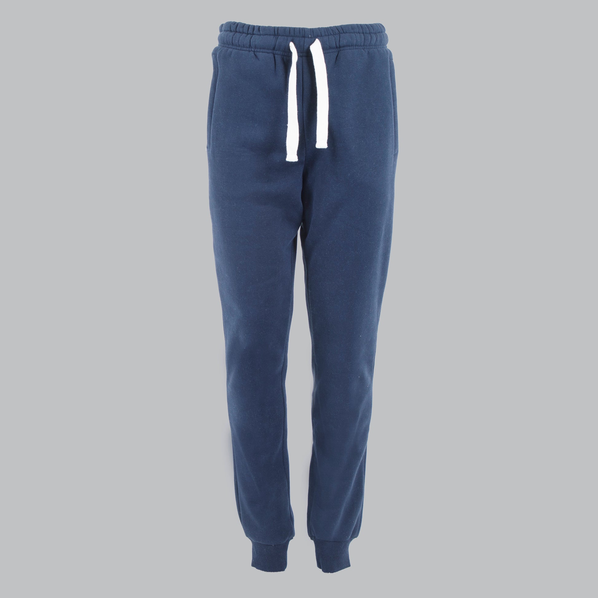 Pantalone Jogger felpa laccio contrasto