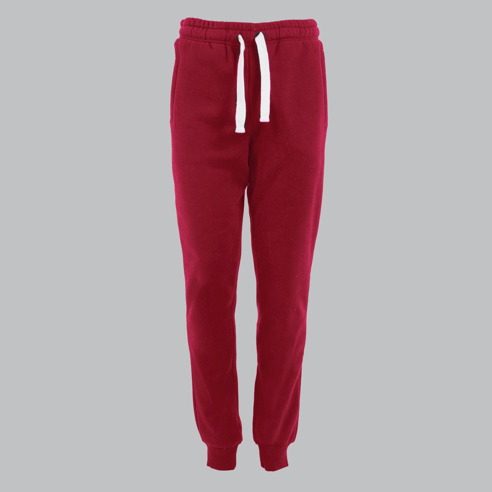 Pantalone Jogger felpa laccio contrasto