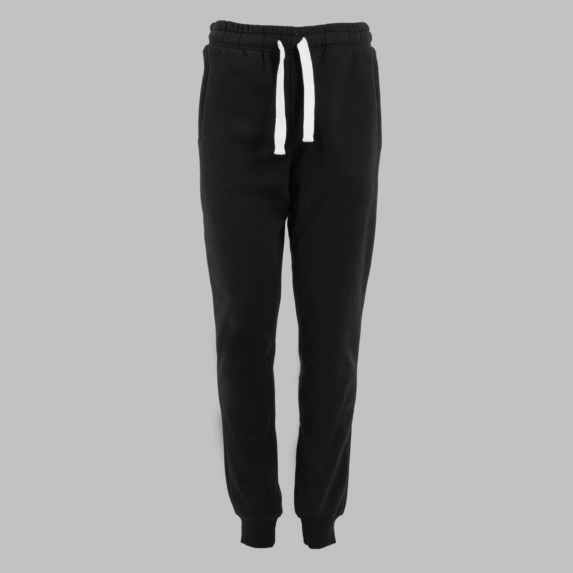 Pantalone Jogger felpa laccio contrasto