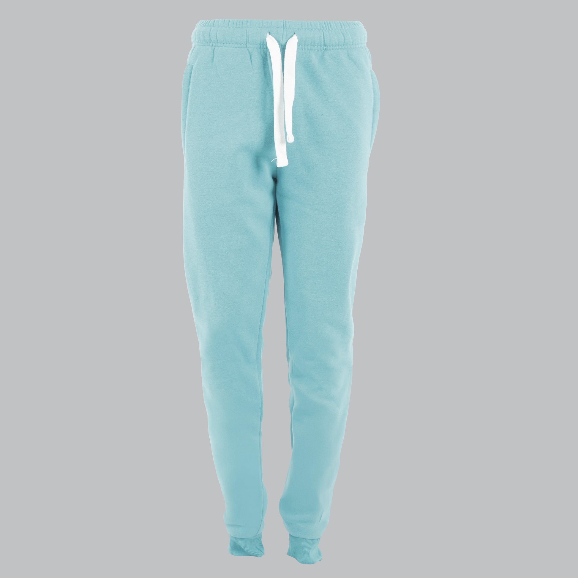 Pantalone Jogger felpa laccio contrasto