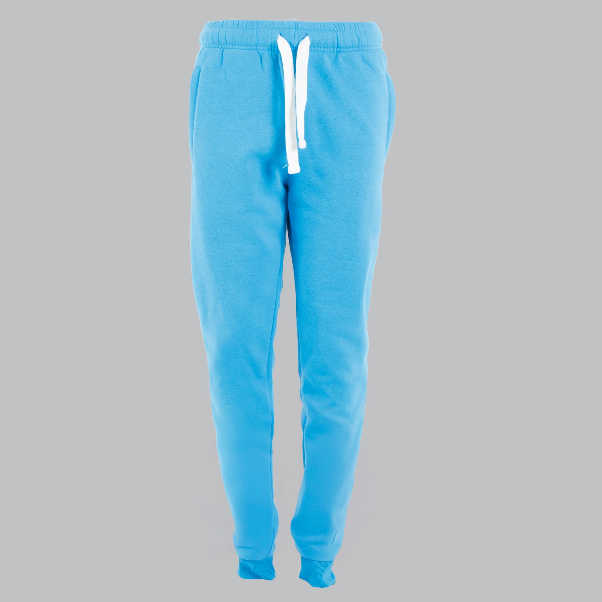 Pantalone Jogger felpa laccio contrasto