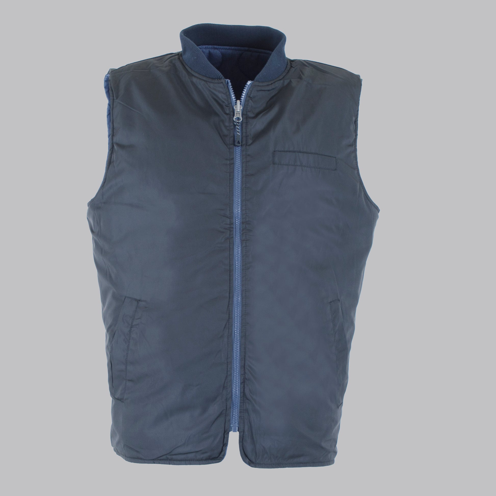 Gilet  in nylon e jeans reversibile