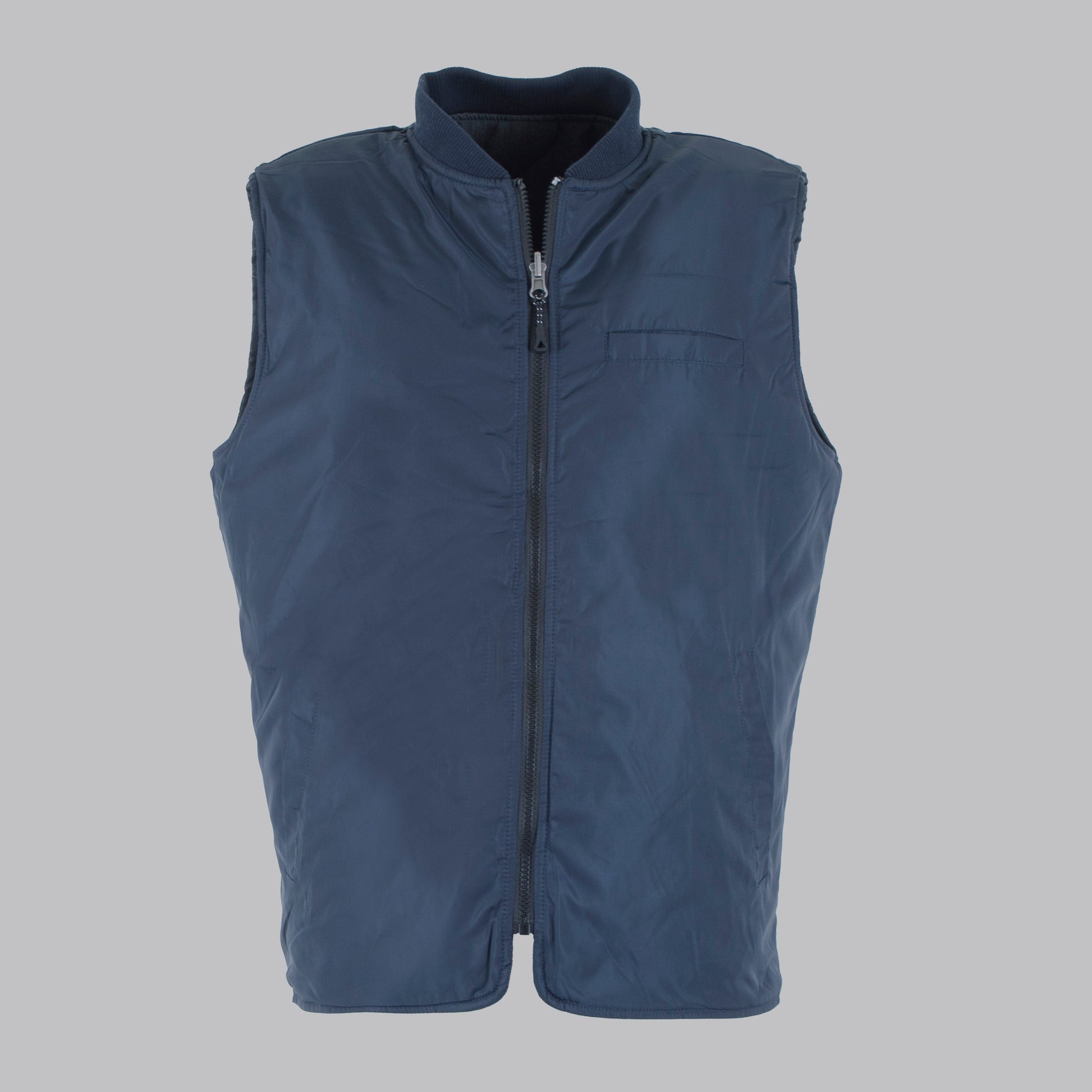 Gilet  in nylon e jeans reversibile