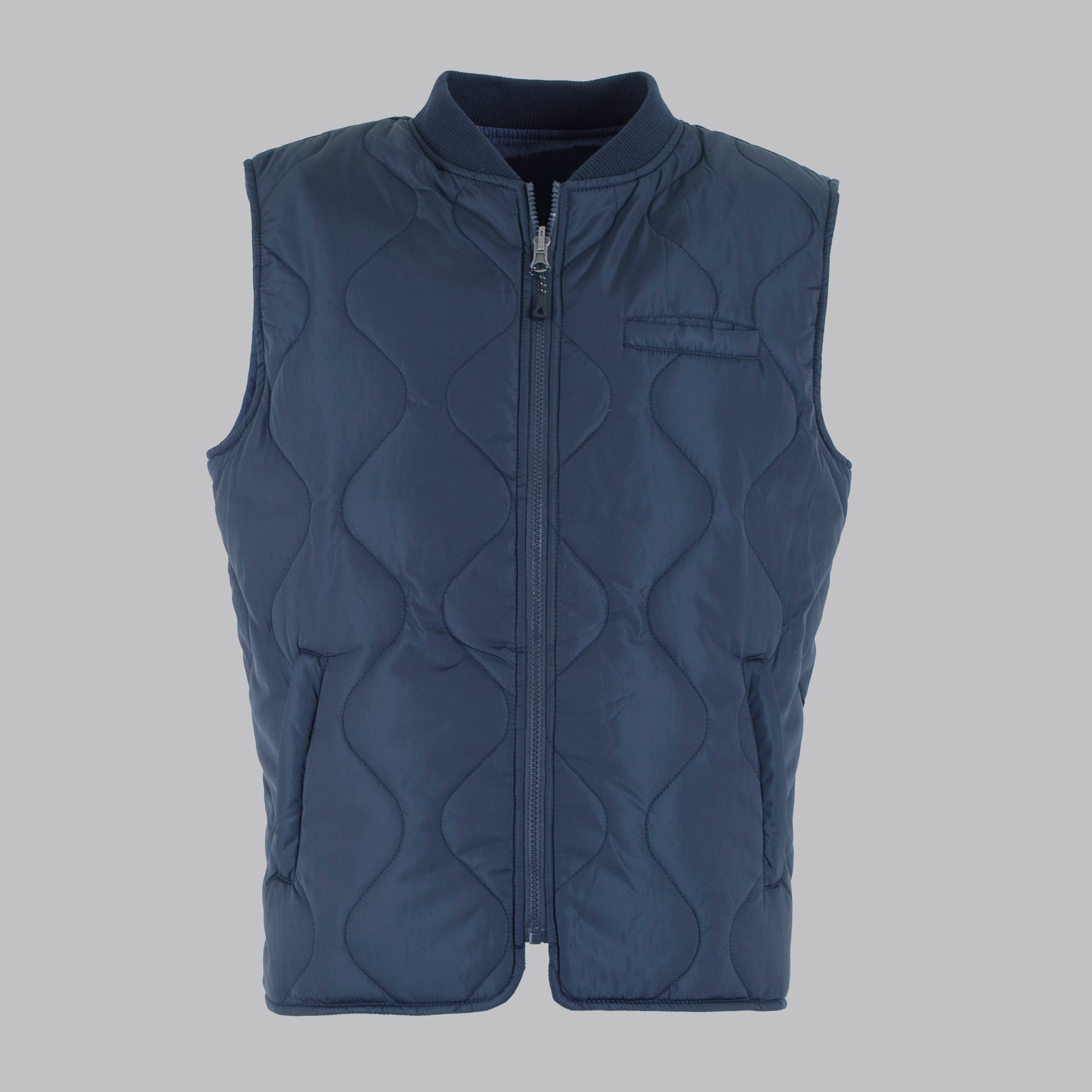 Gilet  in nylon e jeans reversibile